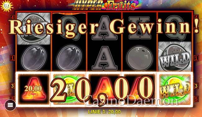 Hyper Fruits Basisspiel