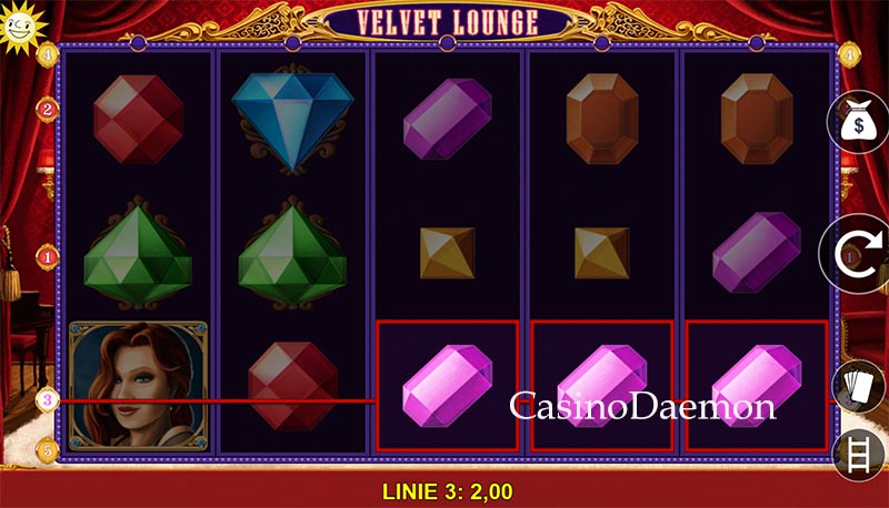 Velvet Lounge Basisspiel