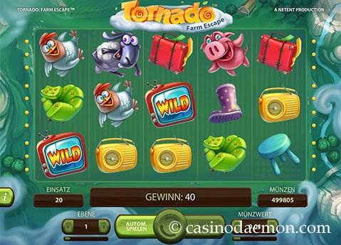 Tornado Farm Escape Slot