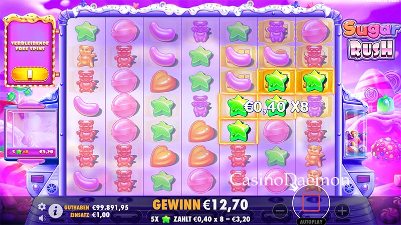 Sugar Rush Freispiele